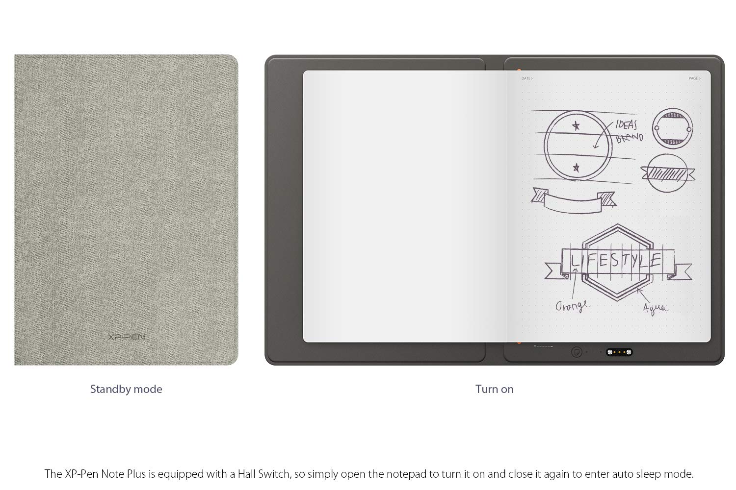 XPPEN Note Plus Smart Notepad BlocNotes Intelligent Cahier/Agenda