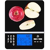 IDAODAN Smart Food Scale with Perfect Portions Nutritional Facts Display, Food Scales Digital Weight Grams and OZ,Digital Nut
