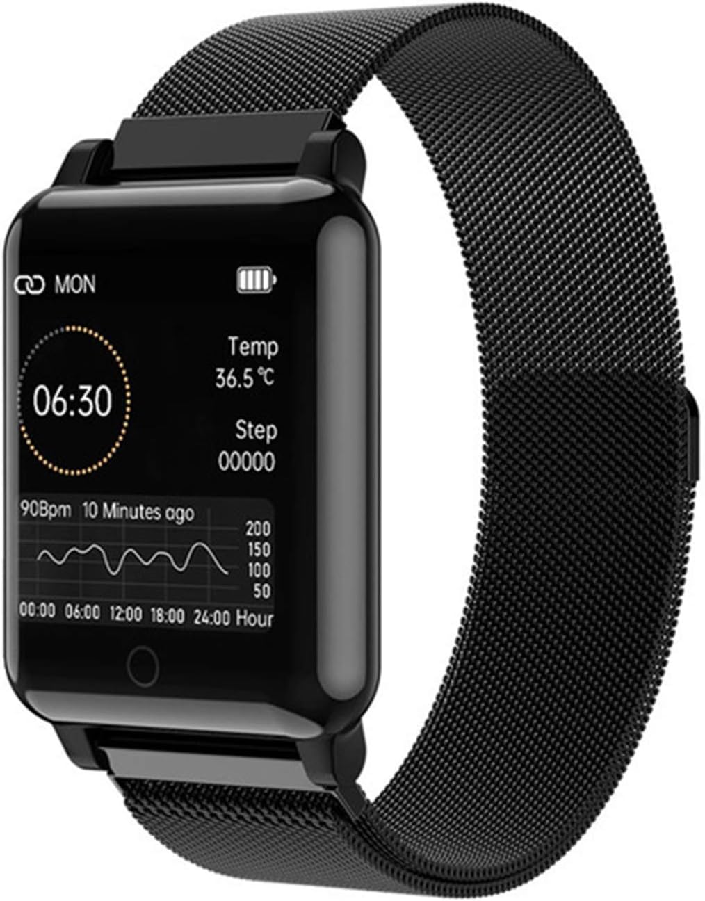 Smart Watch, Fitness Tracker with Blood Oxygen Monitor (Spo2) Heart