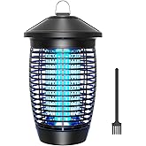 PALONE Bug Zapper Lamp 4500V 20W Light Electric Shock Pest, Electronic Bug Zapper Electric Shock Pest, Plug-in Bulbs Used in 
