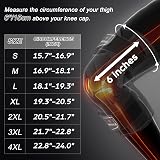 NEENCA Knee Brace Adjustable Hinged Support Patella X-Strap System view 6