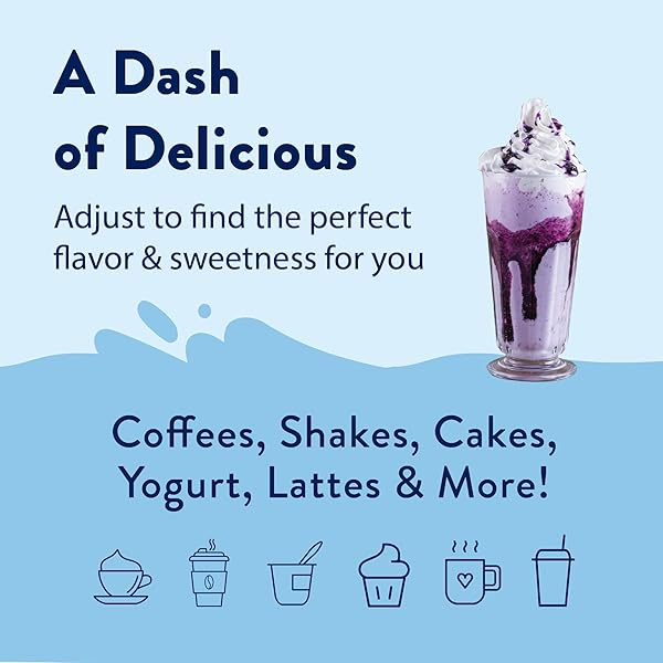 JORDAN’S SKINNY SYRUPS SUGAR FREE COFFEE SYRUP, BLUEBERRY COBBLER SYRUP FLAVOR, ZERO CALORIE FLAVORING FOR LATTE, PROTEIN SHAKE, COCKTAIL & MORE, GLUTEN FREE, KETO FRIENDLY, 25.4 FL OZ, 1 PACK