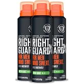 Right Guard Xtreme Defense Dry Spray Deodorant Antiperspirant, Fresh Blast Scent - 5-in-1 Deodorant Men Can Trust, Blocks Sweat 2X Longer,72-Hour Odor Control, 3.8 oz (3 Pack)
