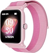 Kids Smart Watch 1.5" HD Touch Pedometer Heart Rate 5ATM Waterproof