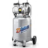 VEVOR 13-Gallon Air Compressor, 2HP, 4.6 SCFM@90PSI, Oil-Free Tank, 66dB Quiet Operation, Ideal for Tire Inflation, Woodworking, Auto Repairs, and Spray Painting (Maximum Pressure 125 PSI)