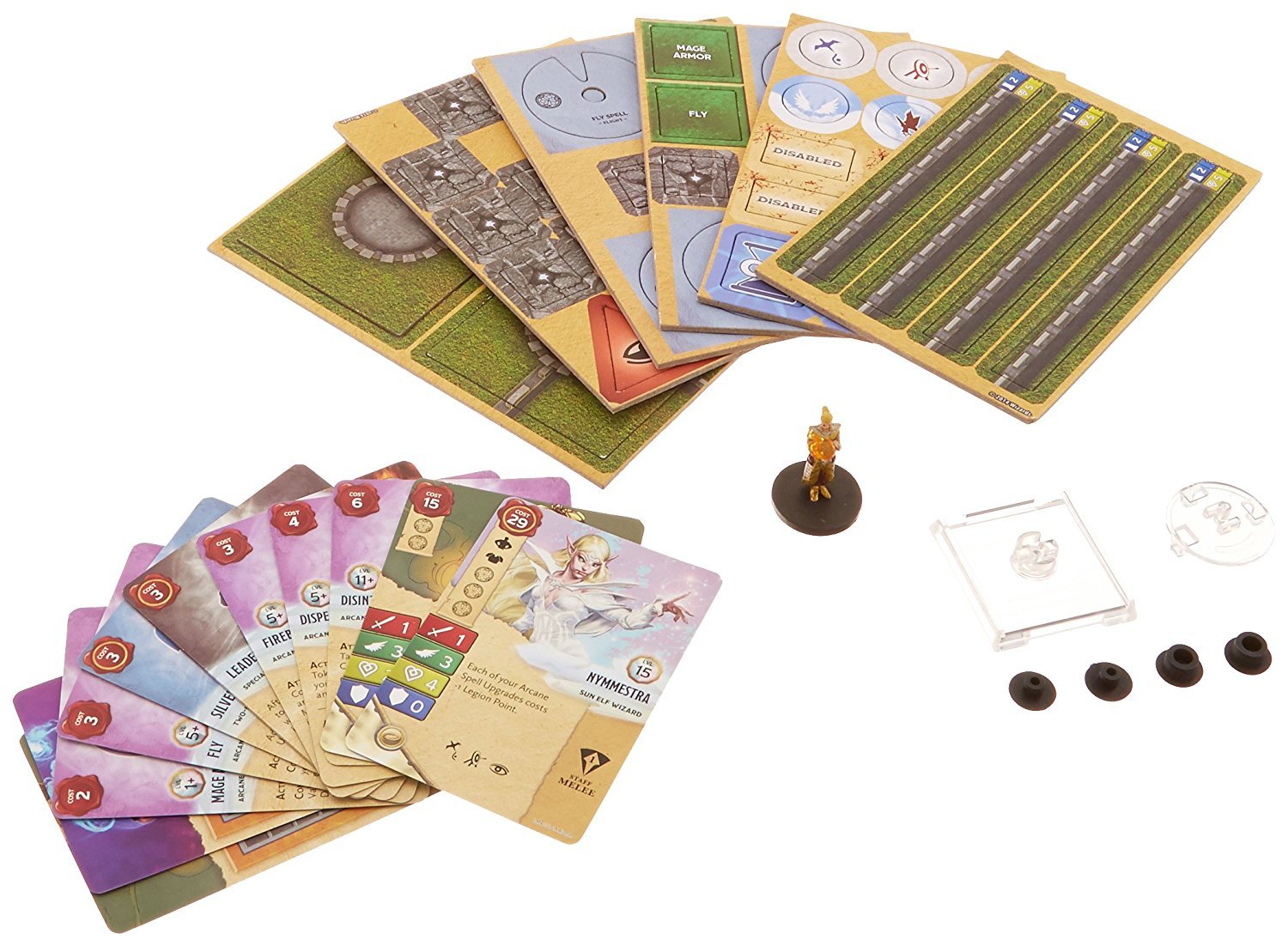 Dungeons & Dragons Attack Wing Wave 1 Sun Elf Wizard Expansion Pack