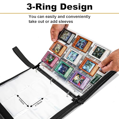 Trading Card binder for Y-G-O Cards- 990 Pockets Card Album with Sleeves  Compatible with TCG Cards, TCG Cards Or Other Standard Size Cards  Holder-Dragon in Kenya | Whizz Albums