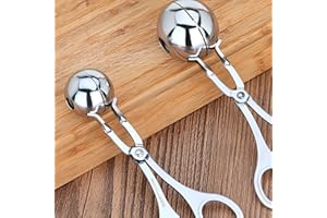 2pcs Stainless Steel Meatball Maker Scissors, Multifunctional Beef Meatball Mold, Kitchen Catering Gadgets