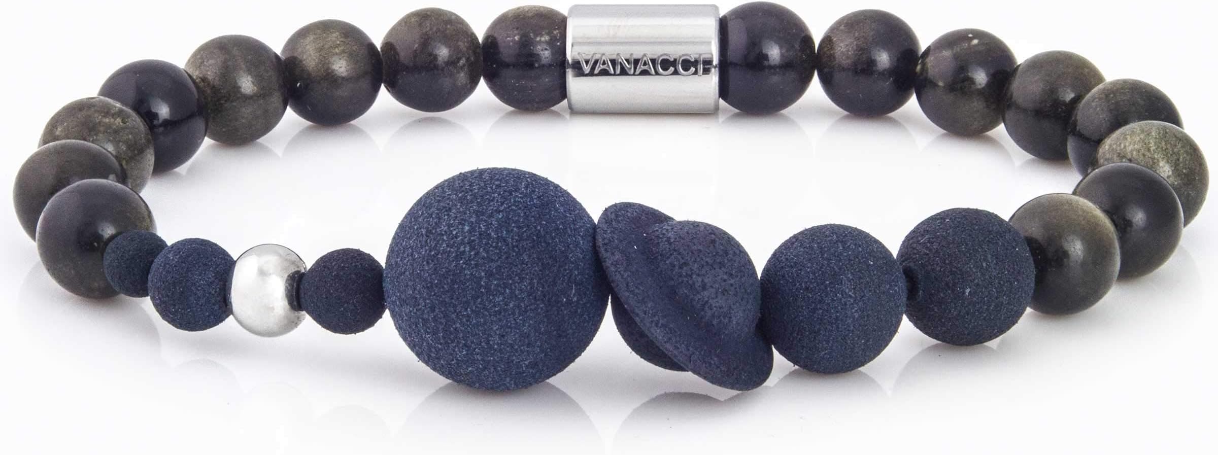 Vanacci Solaris Obsidian Bracelet