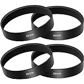 KeeTidy 301291 Vacuum Belts Replacement Compatible with Kirby Vacuums | 4-Pack Heavy-Duty Rubber Belts fit for Sentria, Avalir 2, Heritage &amp; Generation G3-G7 Series