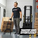 moverX Folding Hand Truck Aluminium 80kg Heavy Duty Telescopic Handle view 5