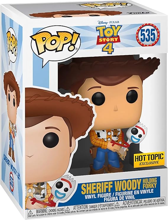 funko pop woody with forky