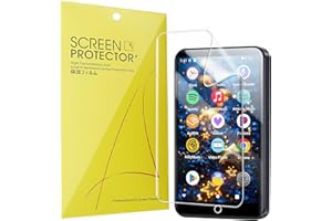 Lamshaw Compatible for MECHEN MP3 Player Screen Protector, [6 Pack] Full Coverage TPU Clear Film Compatible for MECHEN H10 4"
