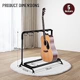 CAHAYA CY0345 Guitar Stand 5-Guitar Display Rack Folding Lightweight view 2