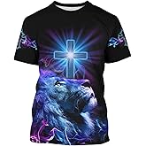 NLZI Unisex 3D Graphic T Shirts Printed Casual Short Sleeve Tee Shirt