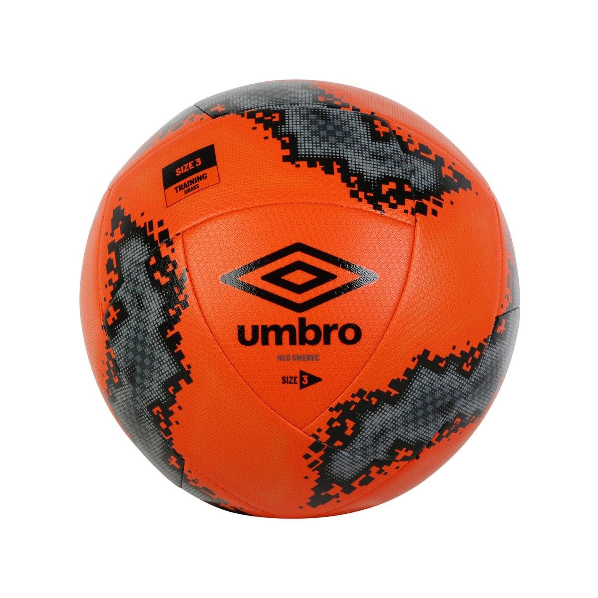 Umbro Neo Swerve Ni Football (3) (Orange/Black/Carbon)
