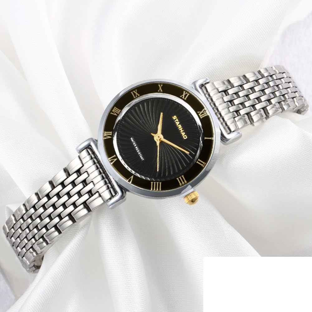 Stainless-steel band ladies watch/Trend simplicity girls waterproof quartz watches-E