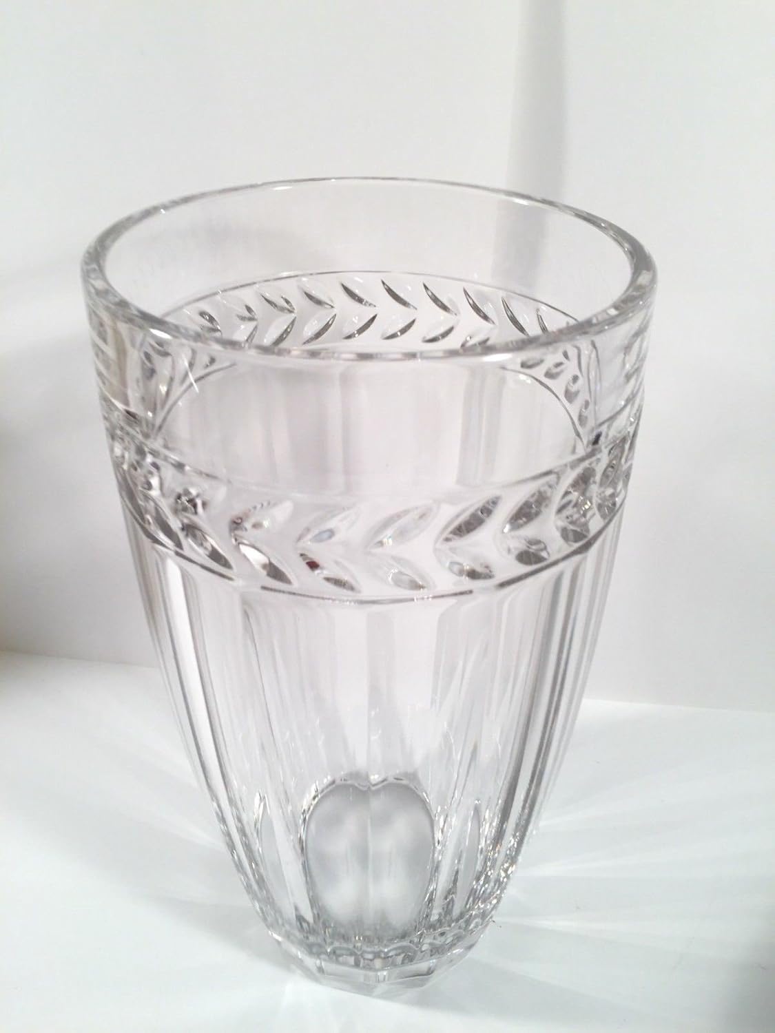 Villeroy Boch Crystal Vase Beautifully Flawless Amazon Co Uk