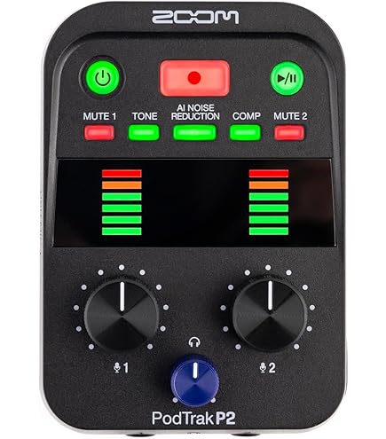 Amazon.com: Zoom PodTrak P4 Podcast Recorder, Battery