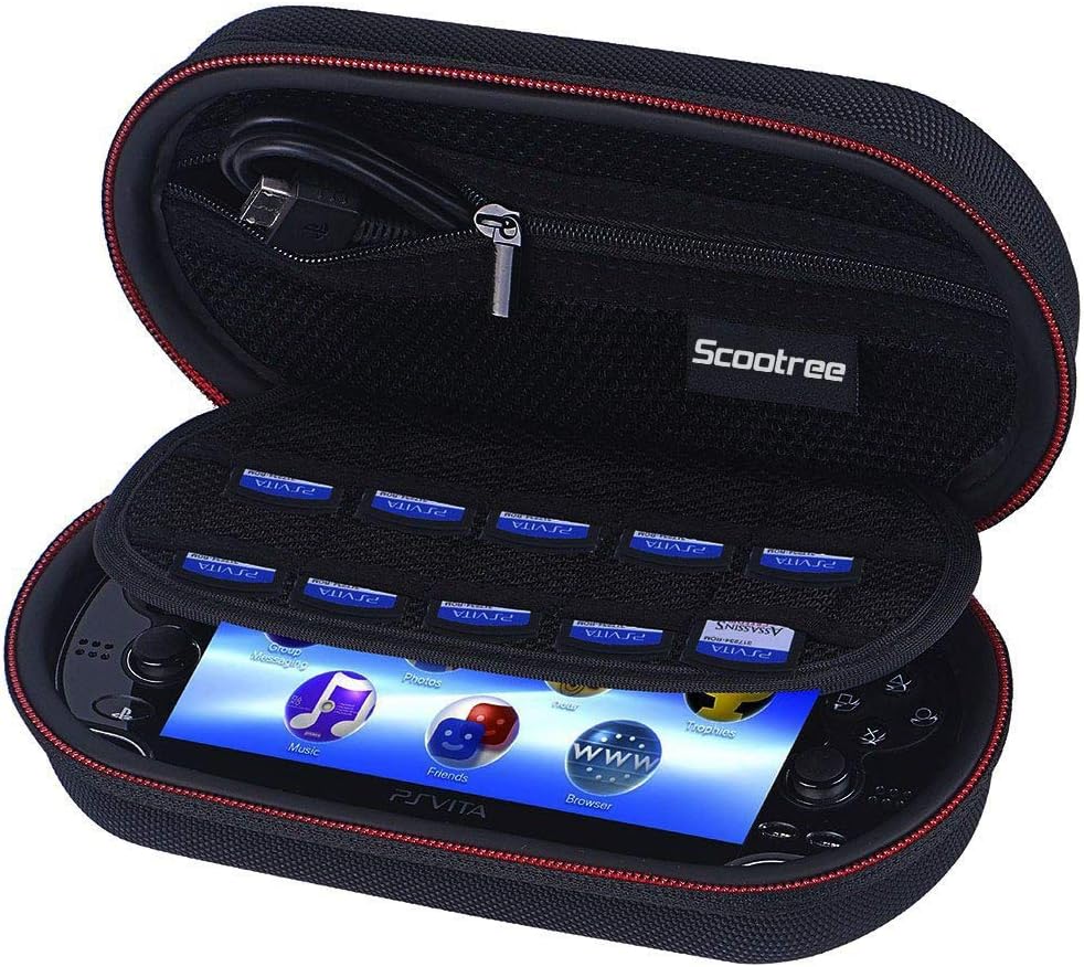 Scootree Carrying Case for Playstation Vita and Vita Slim,PS Vita,PS Vita Slim