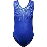 BAOHULU Gymnastics Leotards for Girls Shiny Jewels Kids Athletic Apperal Dance Outfit
