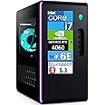Alienware Aurora R16 Gaming Desktop PC (20-Core Intel i7-14700F, GeForce RTX 4060 Ti 8GB, 32GB DDR5 RAM, 1TB SSD, 240mm AIO Liquid Cooling, RJ-45, WiFi 6E, BT 5.3, KB&M, Win 11 Home)