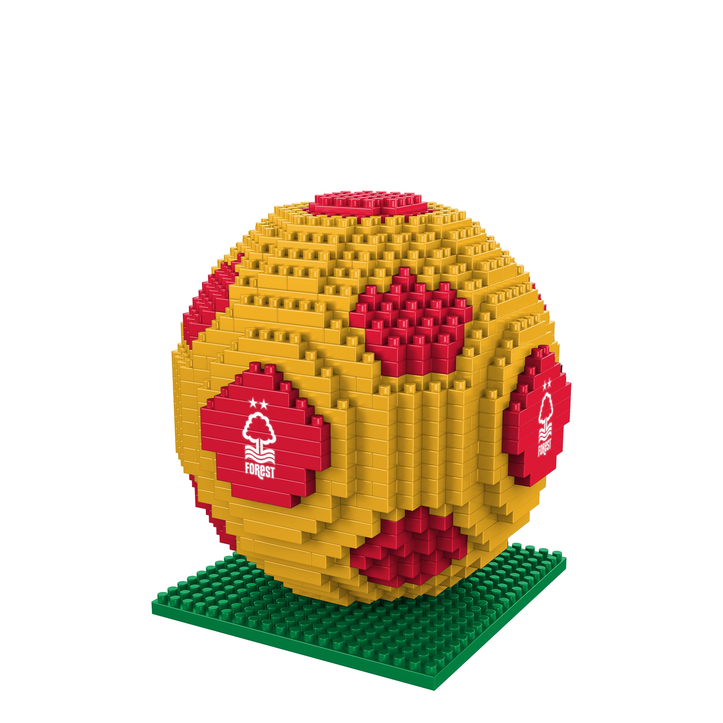 FOCO Officially Licensed Nottingham Forest FC BRXLZ 3D Bricks Football Construction Toy Model In Alternate Team Colour — image 1
