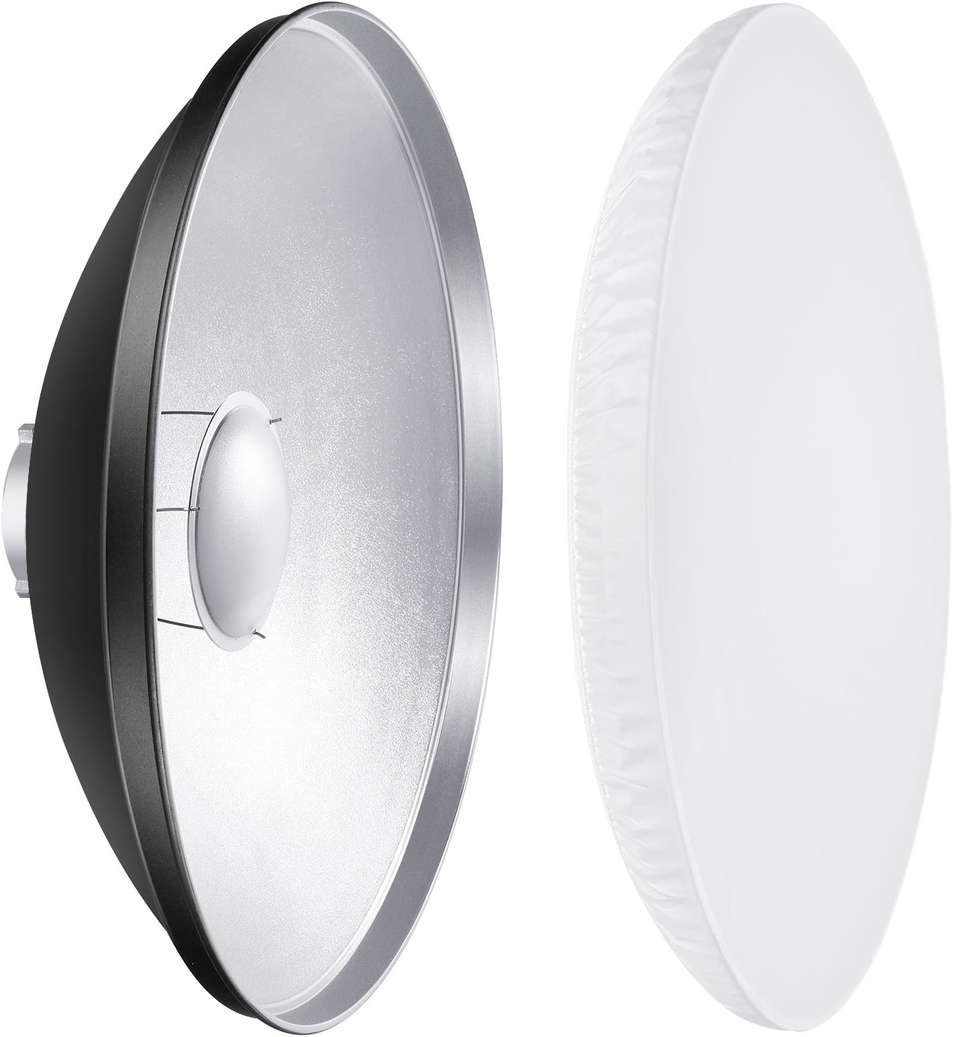 Neewer Photography Aluminum Reflector Beauty Dish with Amazon.co.uk