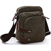 Collsants Mini Crossbody Bags for Women and Men - Small Purses and Handbags - Travel Bag - Canvas Shoulder Purse
