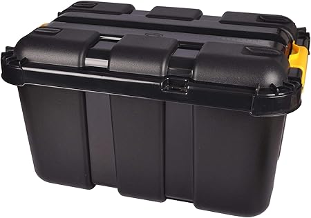 Tontarelli - Caja de Almacenamiento con Ruedas (50 L, apilable): Amazon.es: Hogar