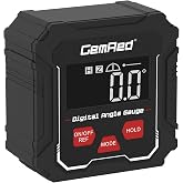 GemRed Digital Angle Gauge DAG-V1 (DAG-V1 Hold Function) | for Table Saw Woodworking Carpentry Construction Gift, Battery Powered (DAG-V1 Hold Function)