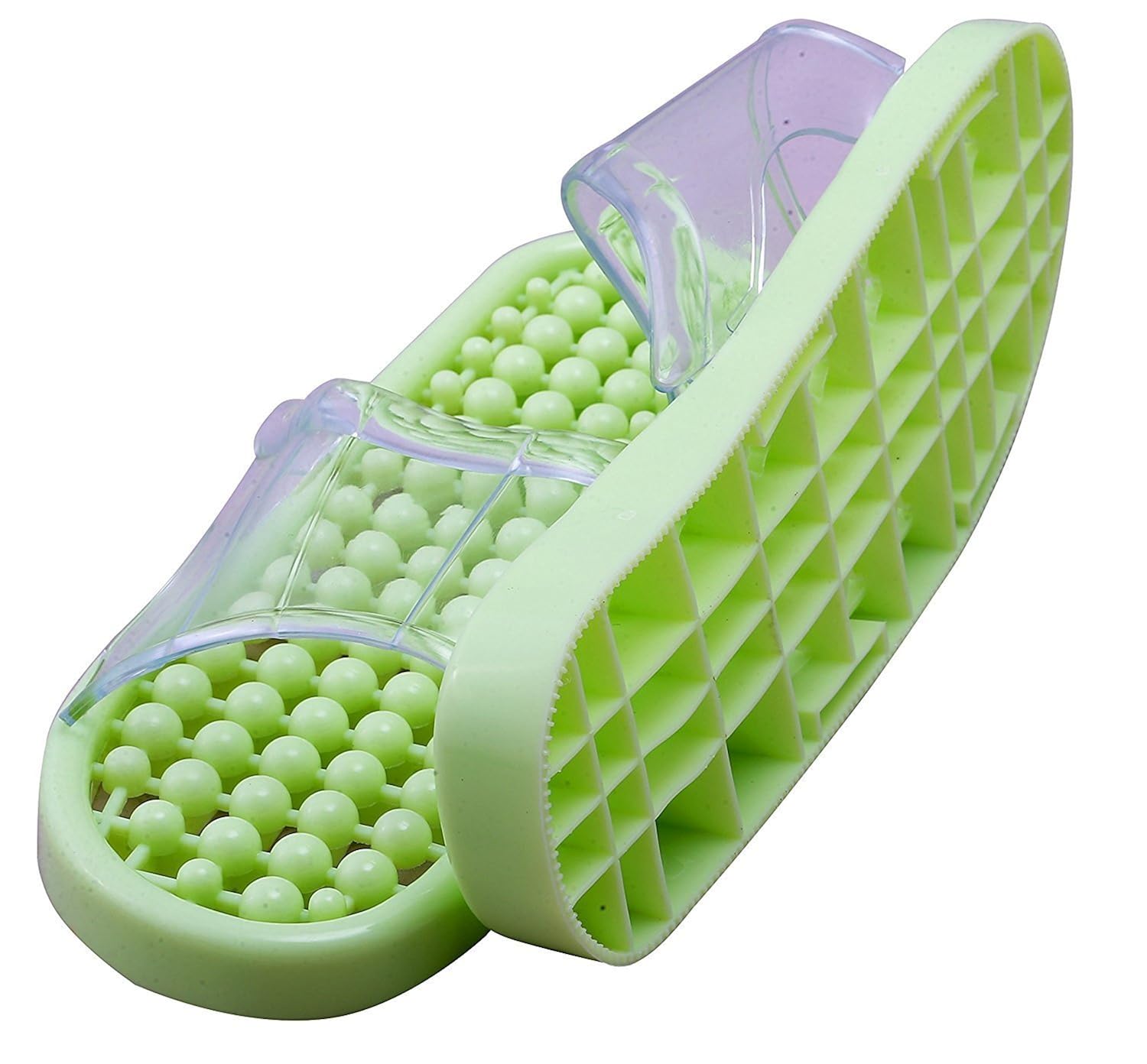 techsun women's plastic multicolour acupressure slippers