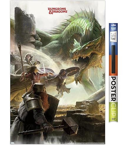 Amazon.com: Dungeons & Dragons - Fantasy/Gaming Poster