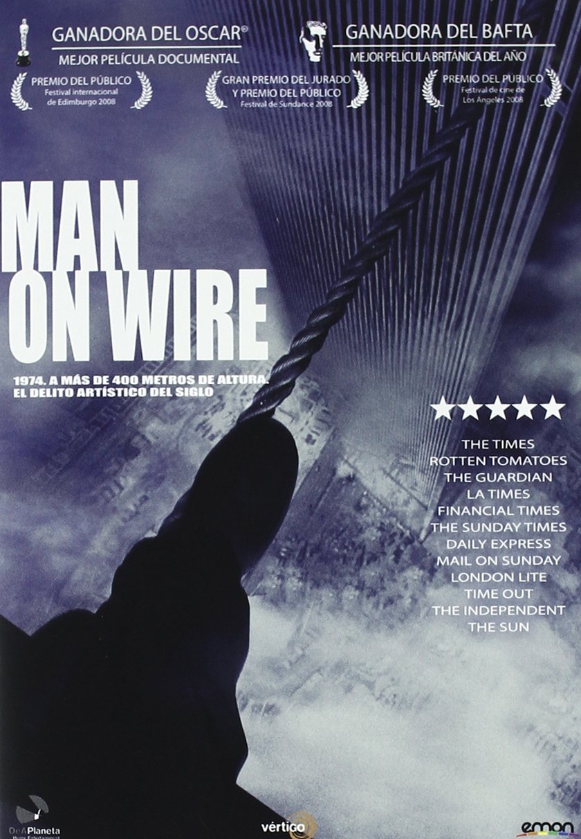 Amazon Com Man On Wire Import Movie European Format Zone 2 2009 Philippe Petit Jean Francois Heckel Jean Lou Movies Tv