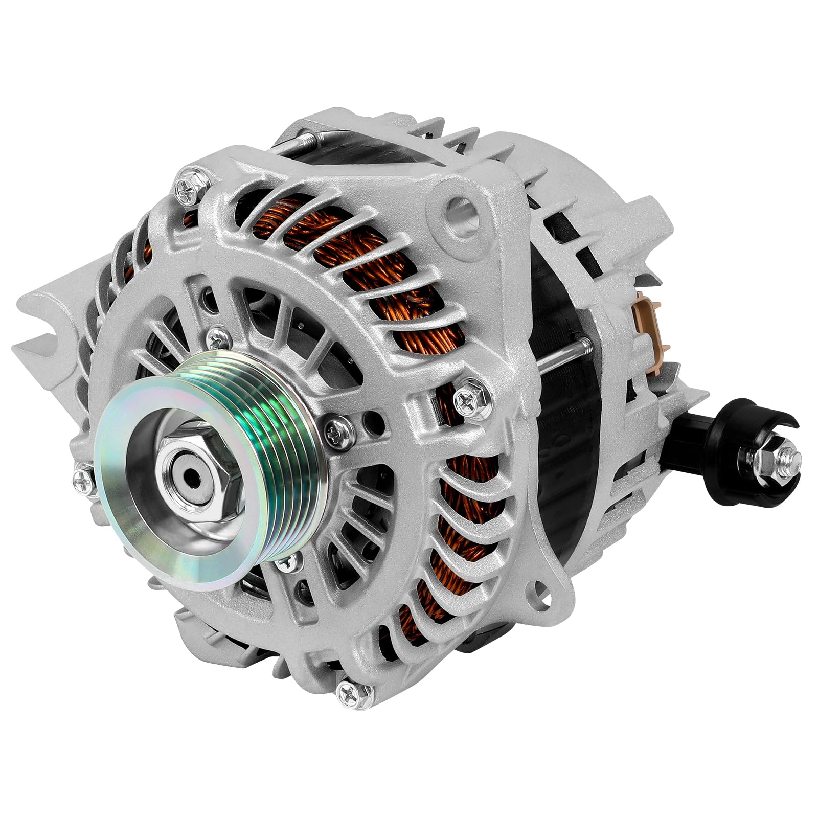Photo 1 of Alternator 12V 175Amp V6 Compatible with Ford Taurus/Explorer/Flex/Taurus 2013-2018 (3.5L) Compatible with Lincoln MKS 2012-2016,MKX& MKT (3.7L),Police Interceptor Sedan 2017(3.5L)#11688N