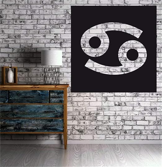 Wandtattoo Wohnzimmer Wandtattoo Schlafzimmer Krebshoroskop Animiert Lustig Amazon De Baumarkt