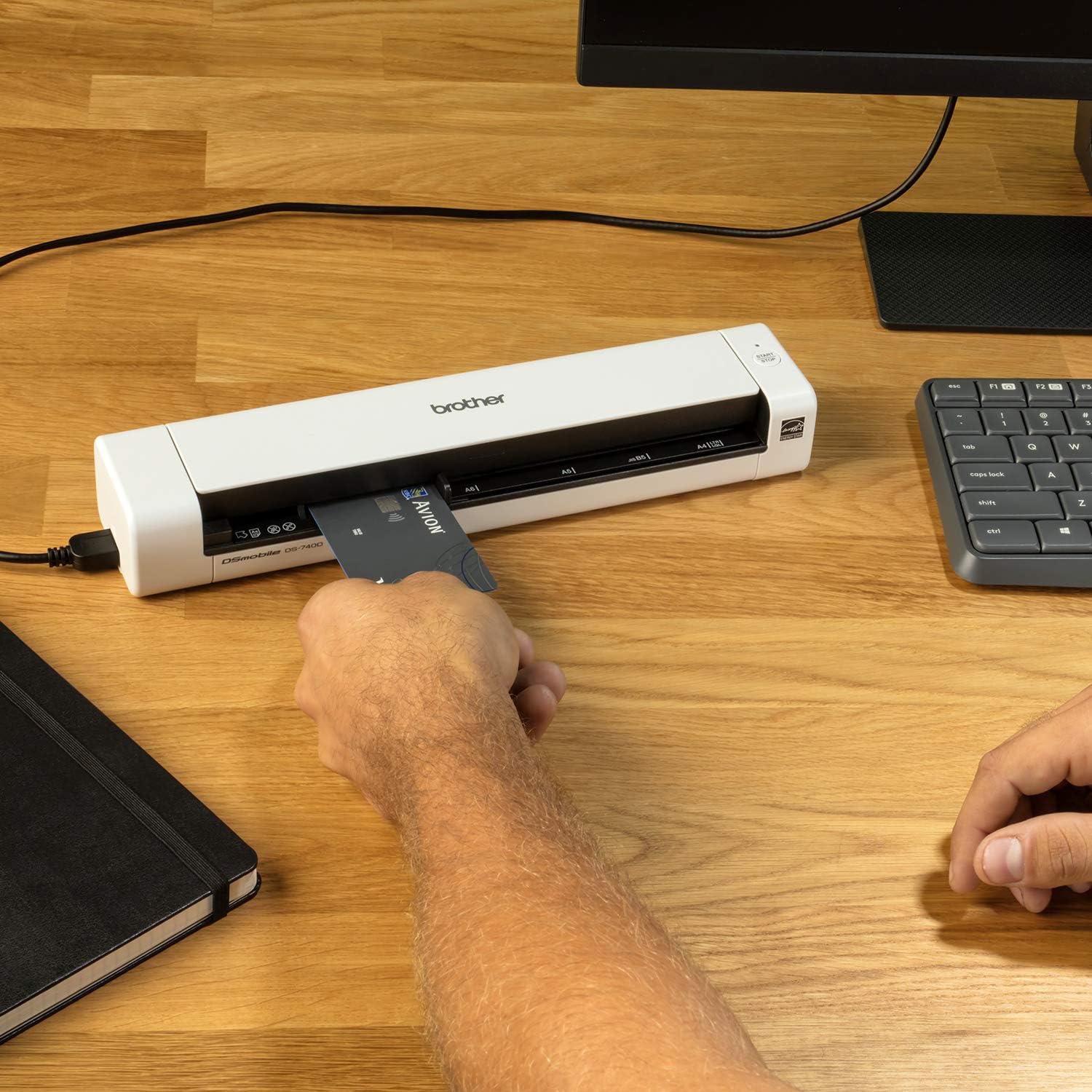 Brother DS-740D Duplex Compact Mobile Document Scanner: Electronics
