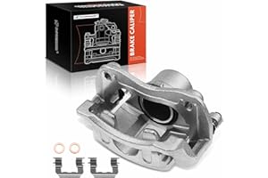 A-Premium Disc Brake Caliper Assembly with Bracket Compatible with Select Hyundai Models - Elantra 2017 2018 2019 2020, L4 2.0L/L4 1.4L - Front Left Driver Side