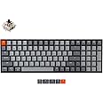 Keychron K4 96% Layout 100 Keys Wireless Bluetooth 5.1/Wired USB Mechanical Gaming Keyboard with Gateron G Pro Brown Switch White LED Backlight N-Key Rollover for Mac Windows PC-Version 2