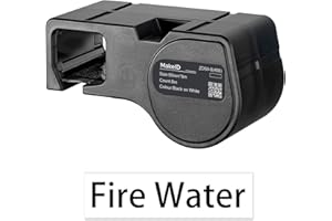 MakeID D50 All-Weather PET Label Cartridge for Indoor/Outdoor Component and Equipment Labeling, Safety Identification, Asset Tracking, Electrical Labeling - for D50 Label Printer