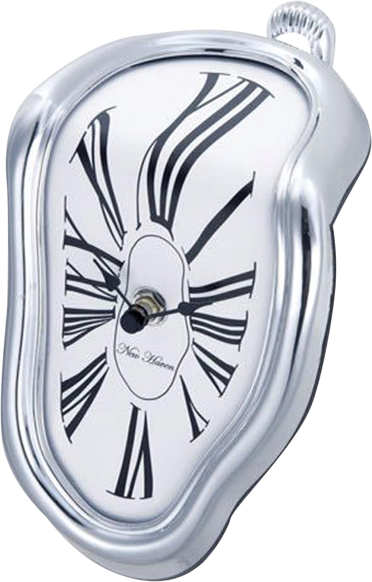Telechron Chrome Shelf Sitter Clock