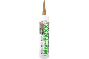 SASHCO Mor-Flexx Textured Caulk, Beige, 10.5 oz (Pack of 1)