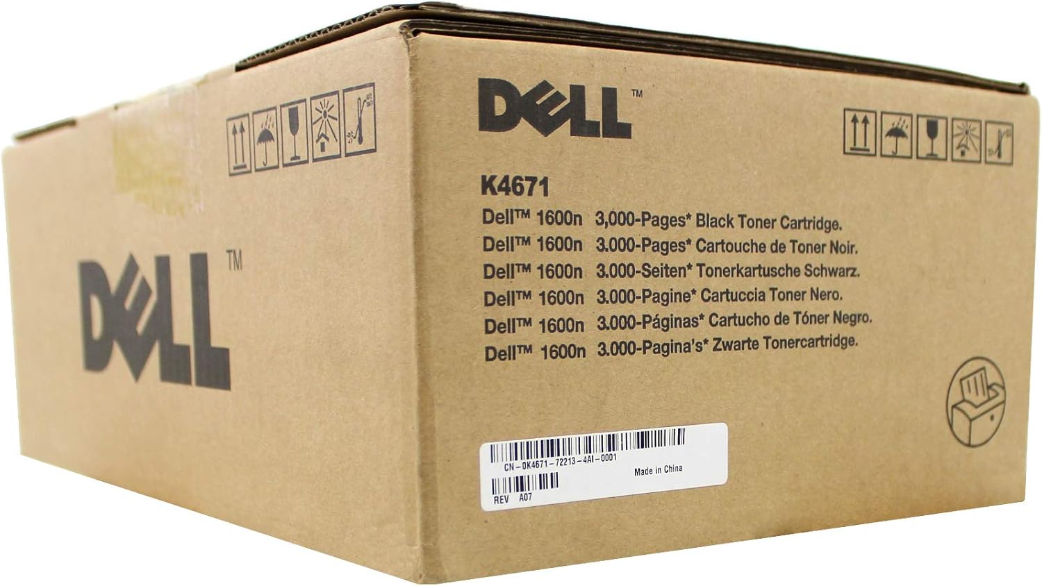 Dell 1600 N (K4671 / 593-10044) - original - Toner black - 3.000 Pages