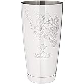 Barfly Cocktail Tin, Large 28 oz (828 ml), Stainless Steel, Logo Etch