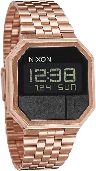 Amazon Nixon ニクソン A1587 The Re Run リラン デジタル ローズゴールド Rose Gold ユニセックス レディース メンズ 腕時計 A158 7 メンズ腕時計 腕時計 通販
