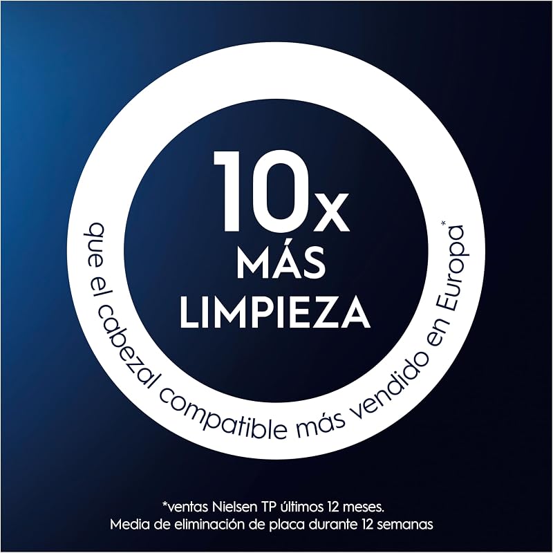 Pro CrossAction Cabezales de Recambio Originales, Negro, Pack de 12