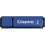 Kingston Digital 8GB Data Traveler AES Encrypted Vault Privacy 256Bit 3.0 USB Flash Drive (DTVP30/8GB)