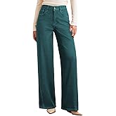 Sidefeel Women's Baggy Wide Leg Jeans High Waisted Straight Leg 2025 Fall Outfits Denim Pants