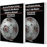 Art of Problem Solving (AoPS) Series, the Art of Problem Solving, Volume 1: the Basics, 2 Books Set of Text and Solution by S