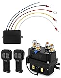 QWORK Wireless Winch Remote Control Kit, 12V 250A